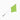 21204 flag training stick silver 48in lime green flag w72