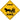 Carriage (Pair) Xing Sign Aluminum 12 in X 12 in #20913