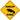 Chameleon Xing Sign Aluminum 12 in X 12 in #20914