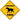 Chesapeake Xing Sign Aluminum 12 in X 12 in #20578