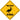 Pelican Xing Sign Aluminum 12 in X 12 in #20844
