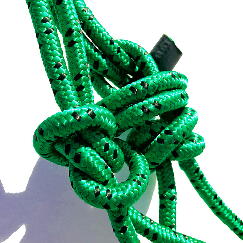 Premium Rope Halter w/Lead - Navy