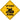 Rattlesnake Xing Sign Aluminum 12 in X 12 in #20736