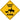 Quarter Horse (with Calf) Xing Sign Aluminum 12 in X 12 in #20310