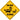 Skunk Xing Sign Aluminum 12 in X 12 in #20743