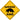 Aardvark Xing Sign Aluminum 12 in X 12 in #20012