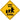 Teddy Bear Xing Sign Aluminum 12 in X 12 in #20763
