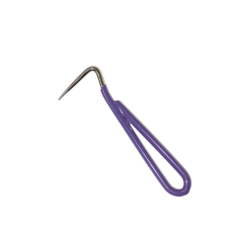 hoof pick with pe coated handle purple, Horse Gear