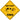 Brittany Xing Sign Aluminum 12 in X 12 in #20468