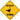Ostrich Xing Sign Aluminum 12 in X 12 in #20692