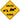 Akita Xing Sign Aluminum 12 in X 12 in #20572