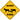 Burro Xing Sign Aluminum 12 in X 12 in #20354