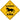 Oldenburg (WB) Xing Sign Aluminum 12 in X 12 in #20977