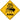 Big Cats Xing Sign Aluminum 12 in X 12 in #20699