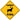 Caribou Xing Sign Aluminum 12 in X 12 in #20804