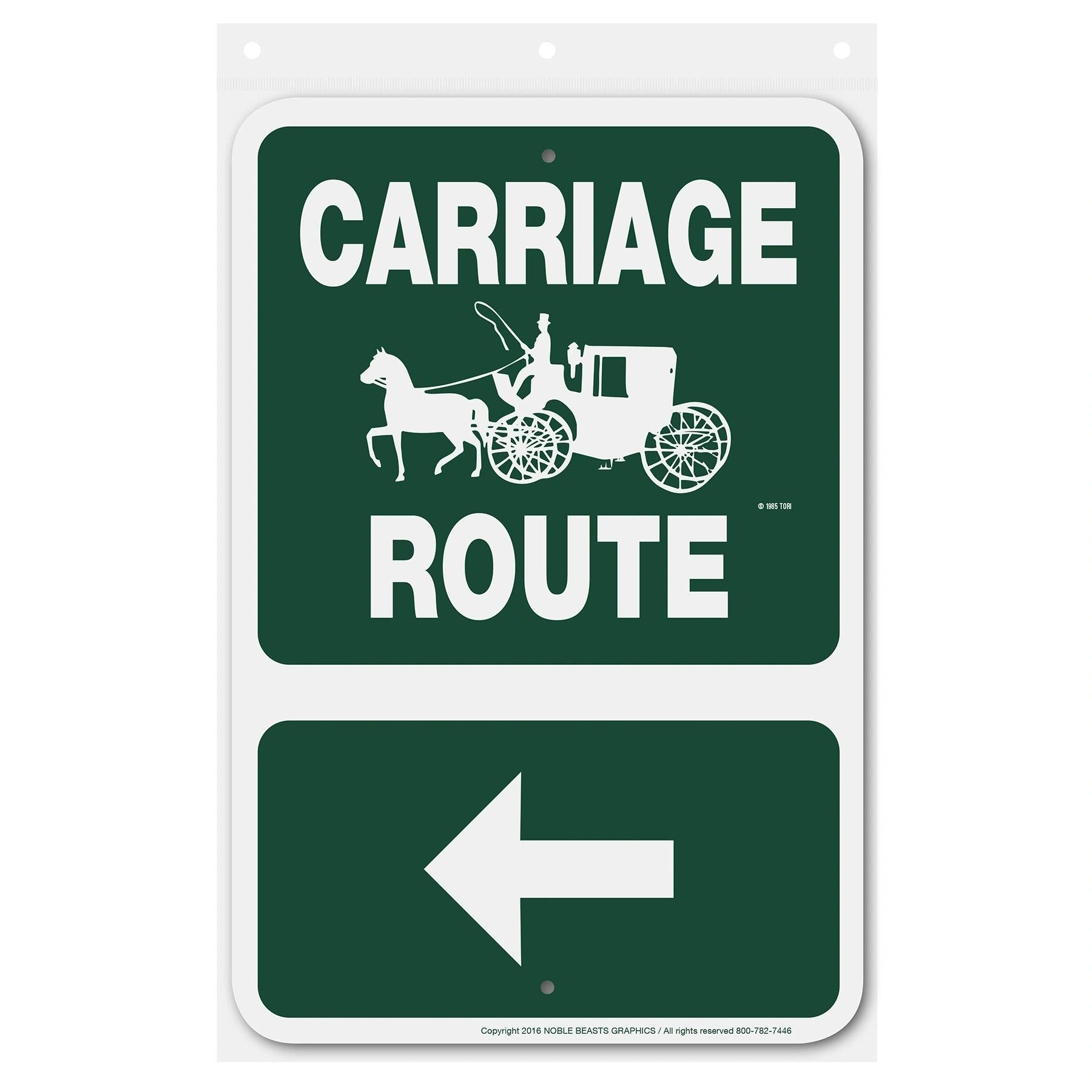 Carriage Route (Arrow Left) 146677