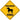 Percheron Xing Sign Aluminum 12 in X 12 in #20680