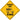 School Bus Xing Sign Aluminum 12 in X 12 in #20888