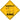 Rambouillet Xing Sign Aluminum 12 in X 12 in #20925