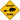 Raccoon Xing Sign Aluminum 12 in X 12 in #20744