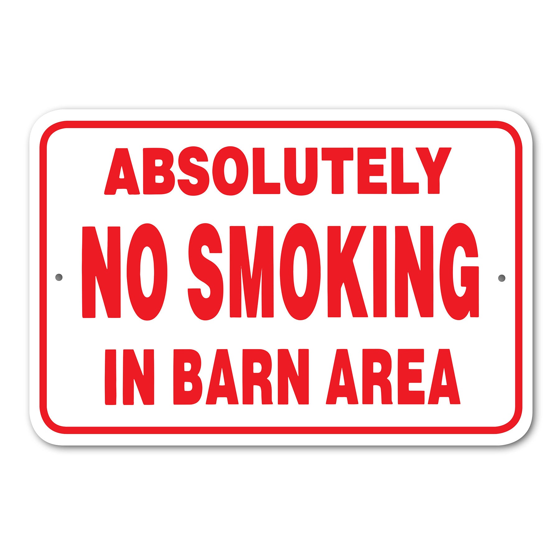 absolutely no smoking in barn area 12x18 146670 main