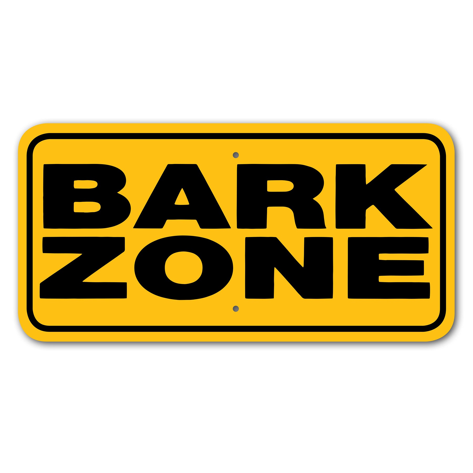 Bark Zone-Sign