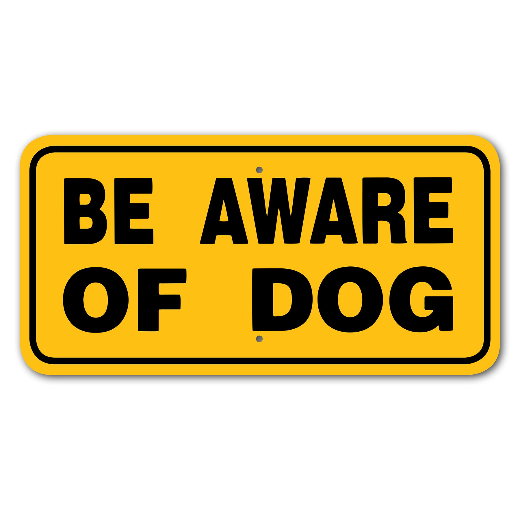 be aware of dog 3444444 main