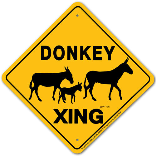 Donkey Xing-Sign