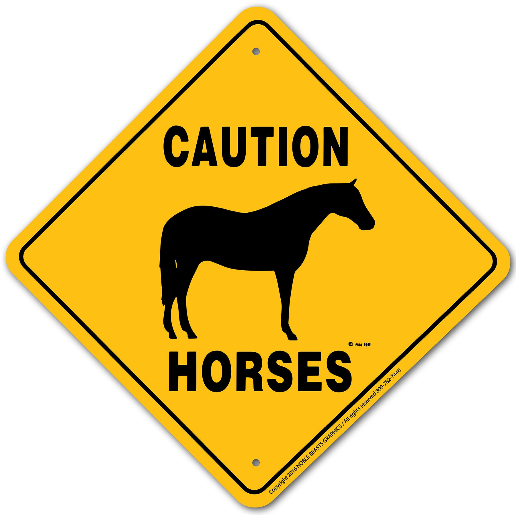 horses (tb) caution 21398 main