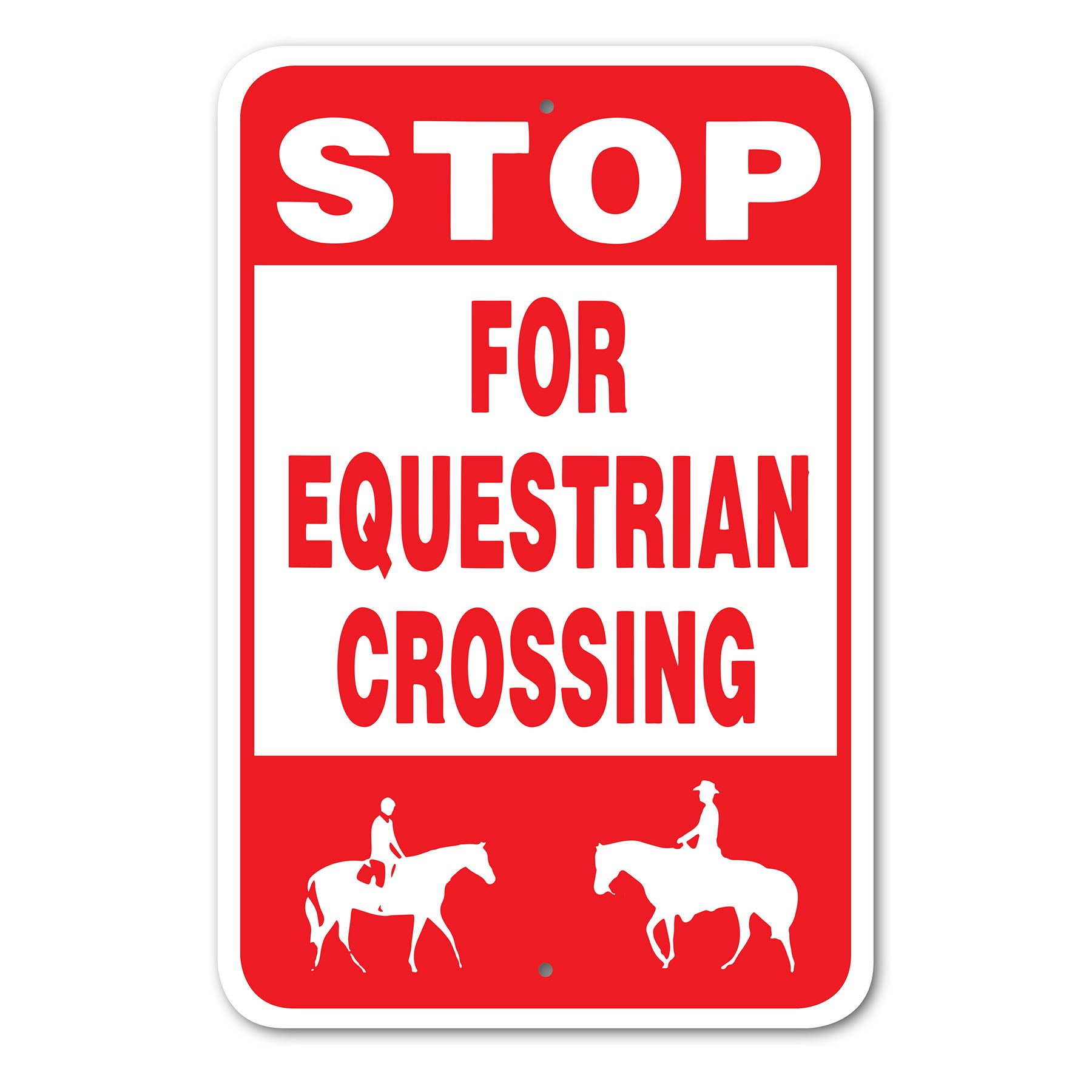 stop for equestrian crossing 12x18 146679 main