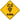 Hot Air Balloon Xing Sign Aluminum 12 in X 12 in #20835
