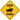 Pony (English) Xing Sign Aluminum 12 in X 12 in #20470