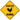Rooster Xing Sign Aluminum 12 in X 12 in #20048