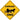 Carriage (4 Wheel) Xing Sign Aluminum 12 in X 12 in #20314