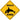 Whale Xing Sign Aluminum 12 in X 12 in #20668