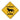 Oldenburg (WB) Xing Sign Aluminum 12 in X 12 in #20977