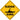 Kayak Xing Sign Aluminum 12 in X 12 in #203KA