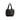 Black tote bag with 'HORSEPA' branding on a white background
